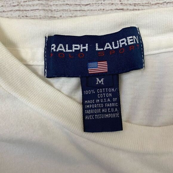 Ralph Lauren women M 100% cotton Crewneck short sleeve t-shirt - Picture 7 of 8